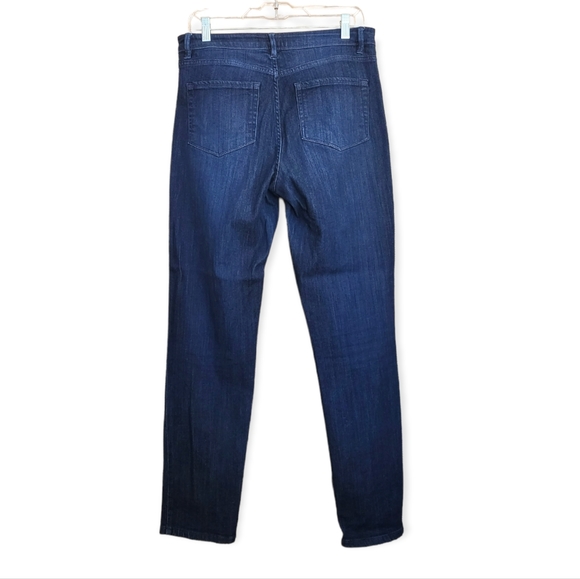 J.Jill High Rise Straight Leg Jean 8 - Picture 3 of 5